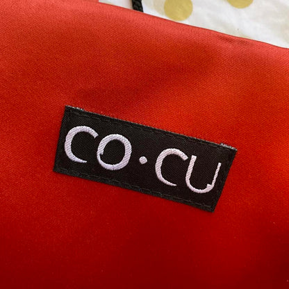 Red & black 3-piece corset, skirt & shawl co ord set UK 12