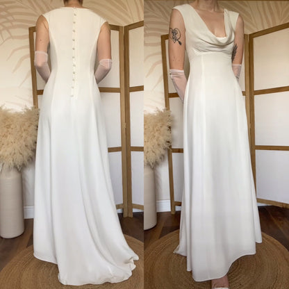 Monsoon cream ivory wedding dress uk 8
