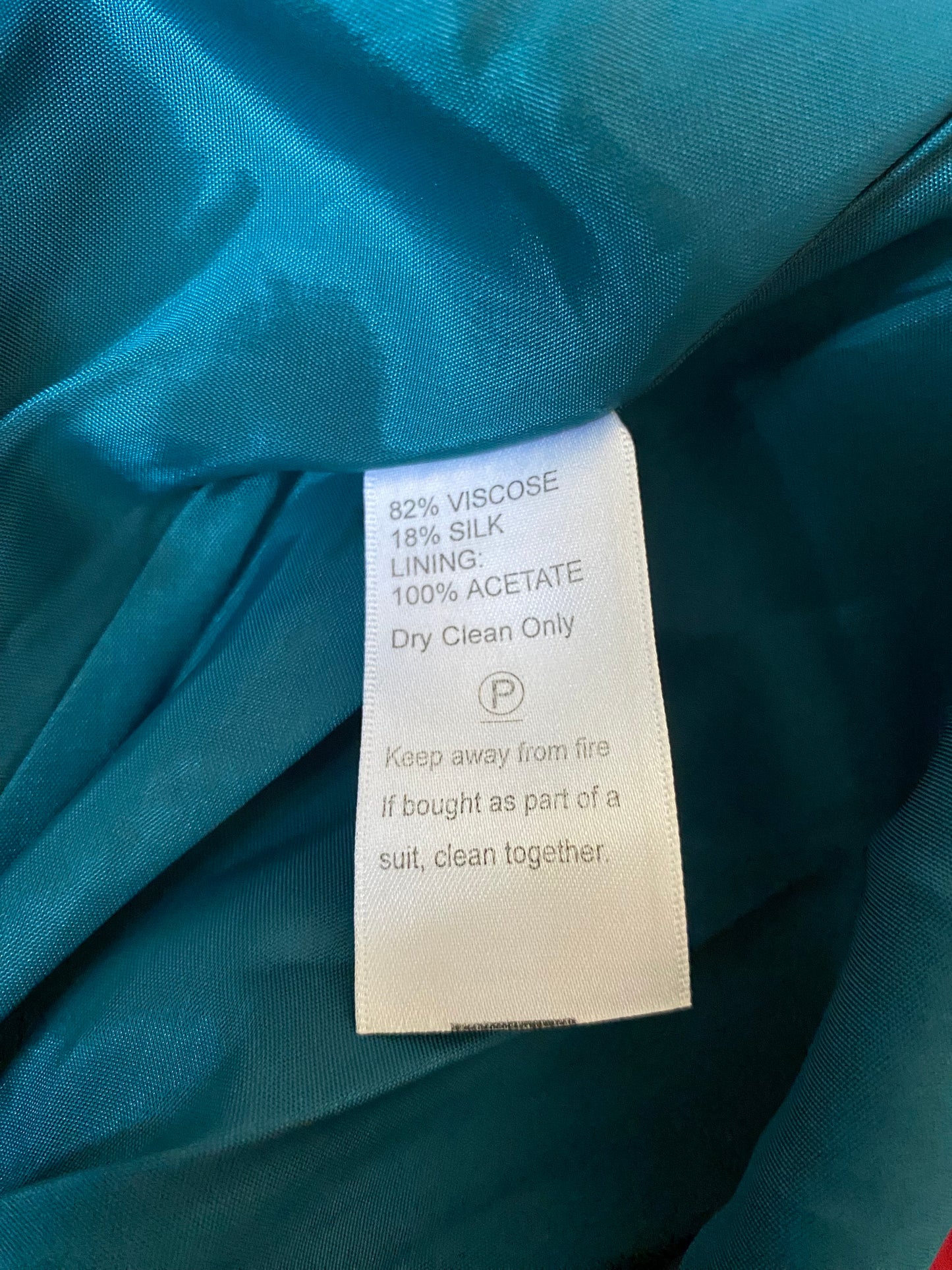 Monsoon teal leaf velvet slip dress UK 12