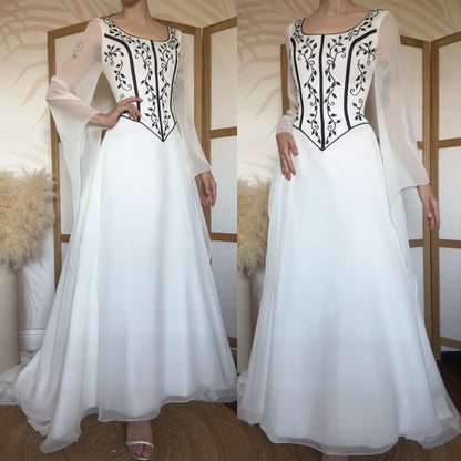 Sincerity ivory long sleeve wedding dress uk 12