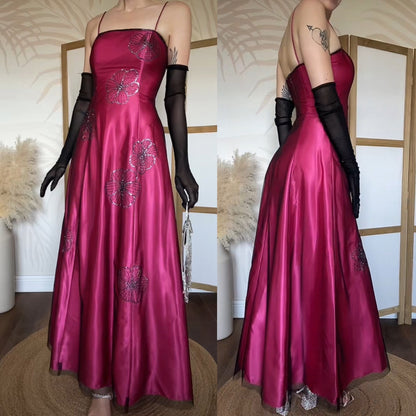 Blondie Nites pink a-line prom dress uk 10