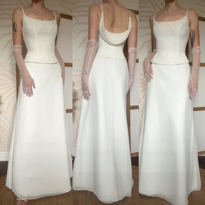 Ivory 2-piece wedding set uk 10