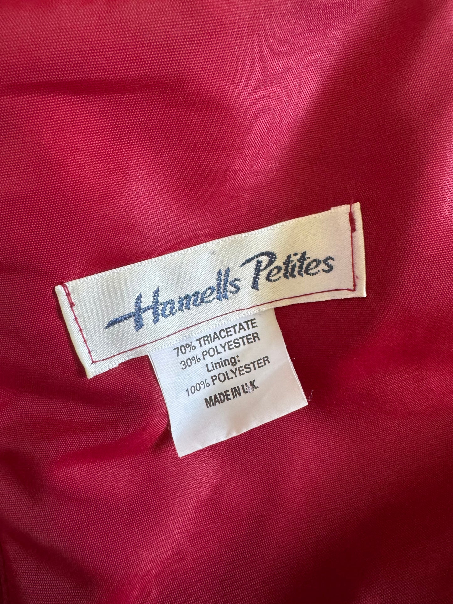 Red velvet petite off shoulder evening dress uk 8