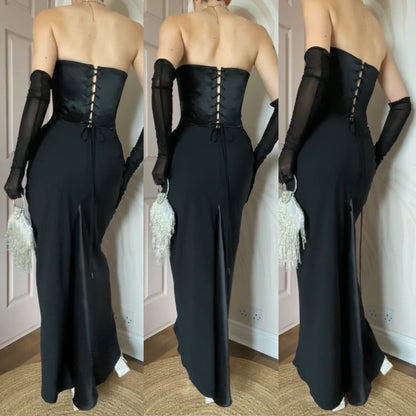 Black Dawn Stretton corset dress UK 10