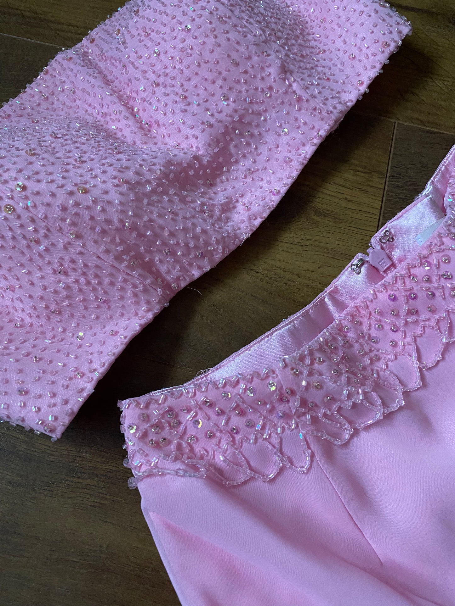 Pink Alyce Designs 3-piece evening set uk 8