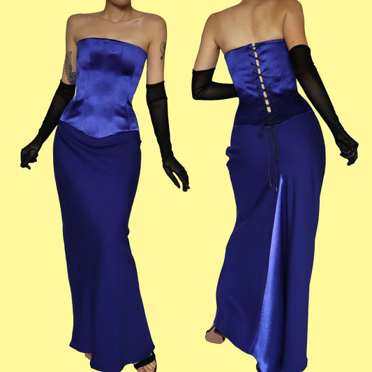 Dawn stretton corset evening dress UK 12