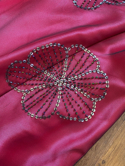 Blondie Nites pink a-line prom dress uk 10