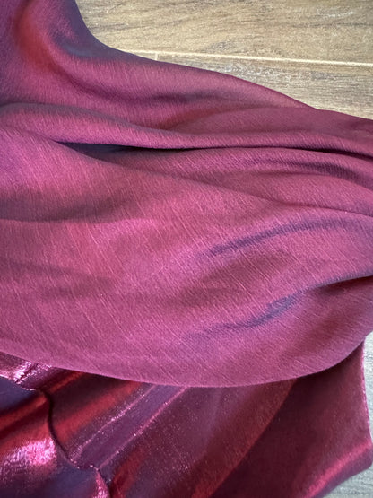 Shimmery red prom dress uk 14