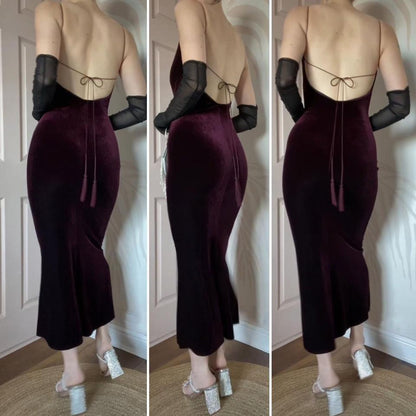 Petite Principles burgundy velvet dress uk 10