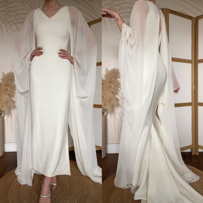 Ivory pronovias wedding dress & chiffon wings uk 12