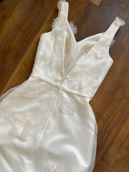 Alexia blush floral wedding dress UK 10