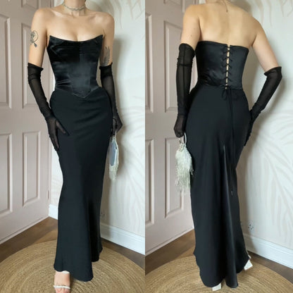 Black Dawn Stretton corset dress UK 10