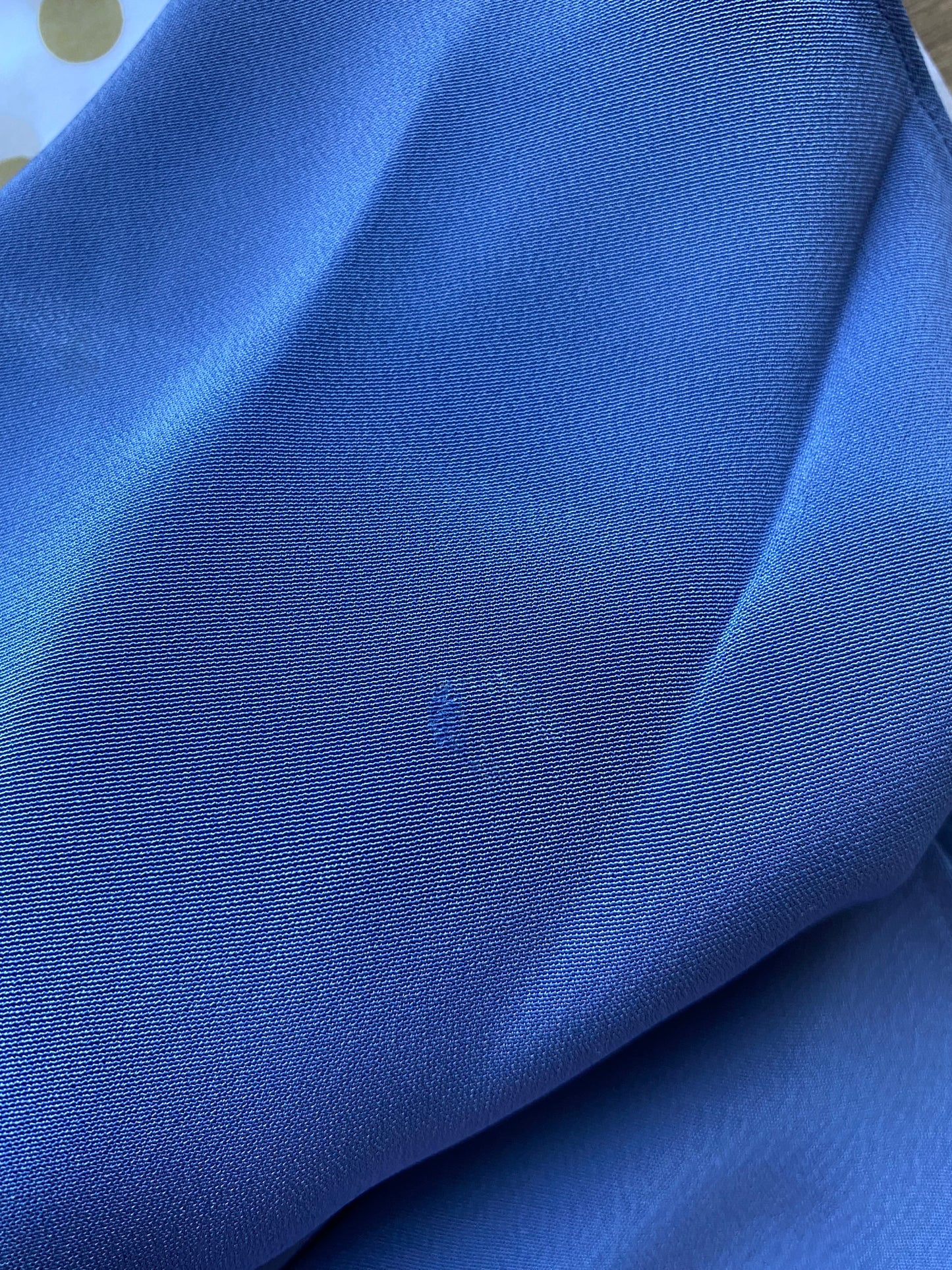 Cornflower blue slip evening dress UK 12