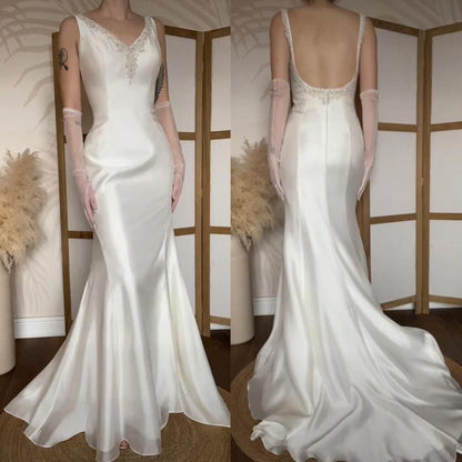 Hilary Morgan ivory open back wedding dress uk 10