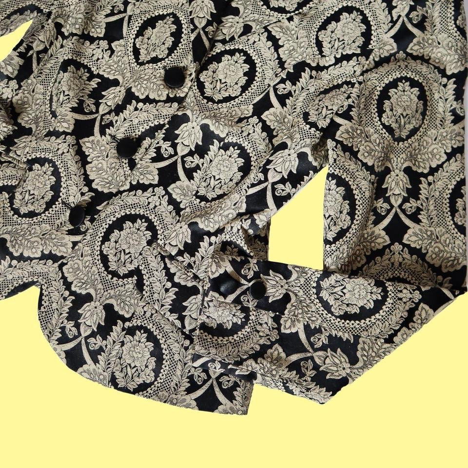 Monsoon Twilight black & gold blazer UK 10