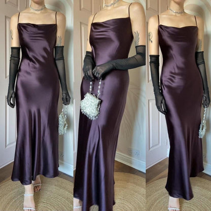 Monsoon maroon silky slip dress UK 8