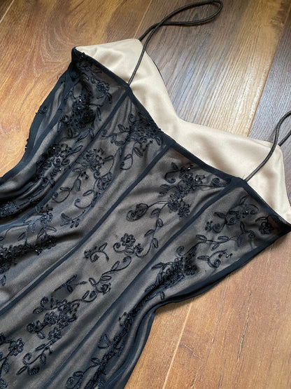 Laundry lace stretch slip dress UK 10