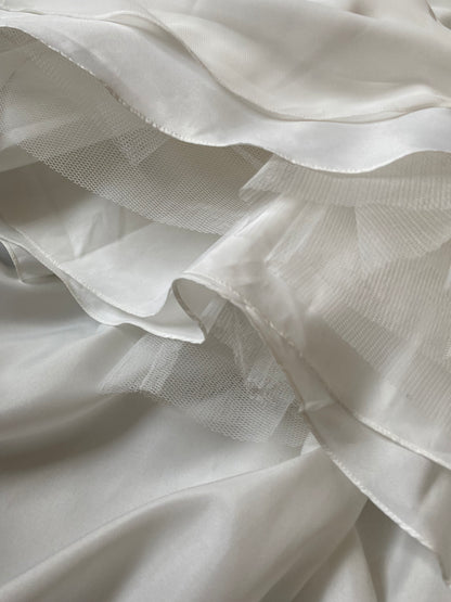 Veromia ivory a-line dreamy wedding dress uk 10-12