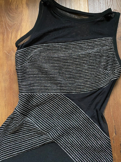 Bernshaw stretch sheer panel dress UK 12