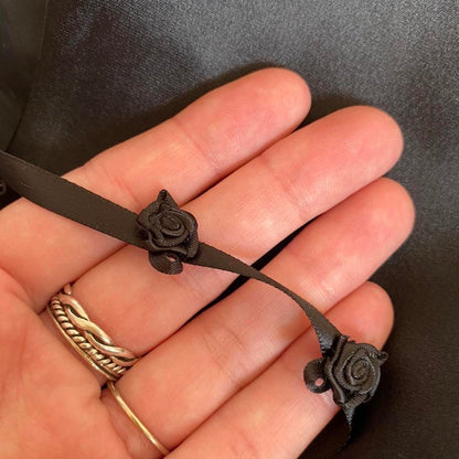 Black Ronald Joyce a-line evening gown UK 16