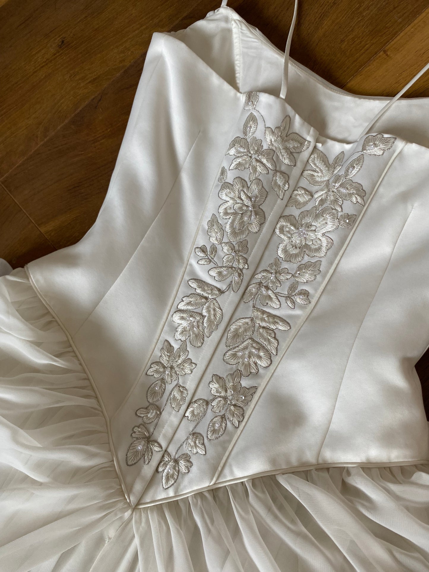Veromia ivory a-line dreamy wedding dress uk 10-12