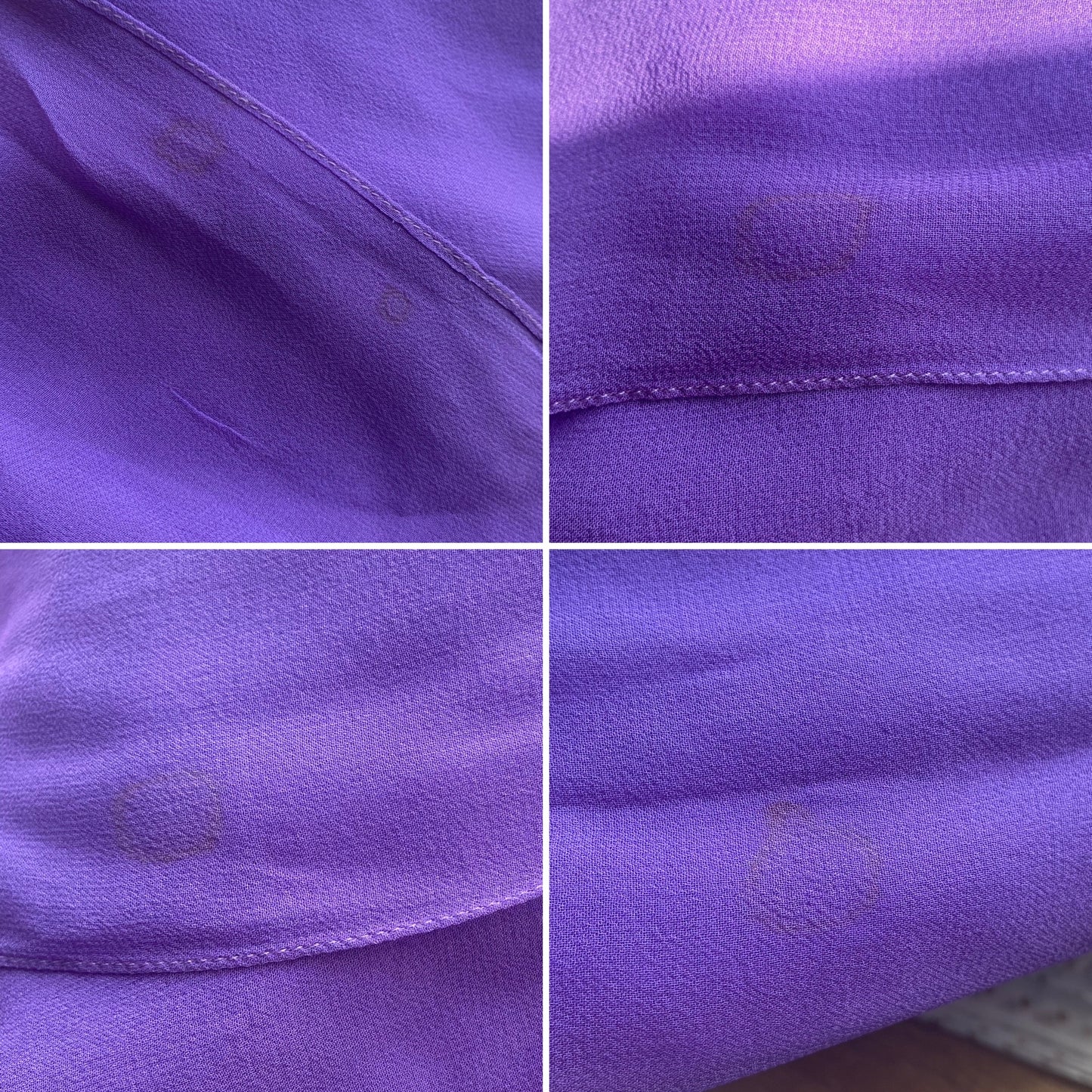 Purple silk beaded prom dress & shawl uk 12