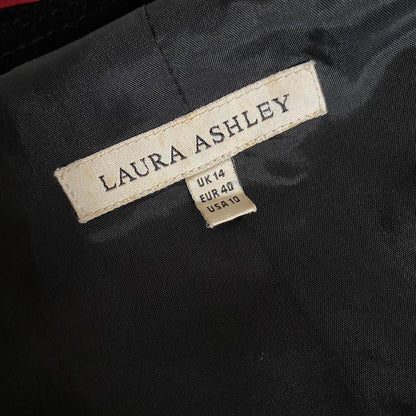 Laura Ashley pinstripe velvet jacket UK M