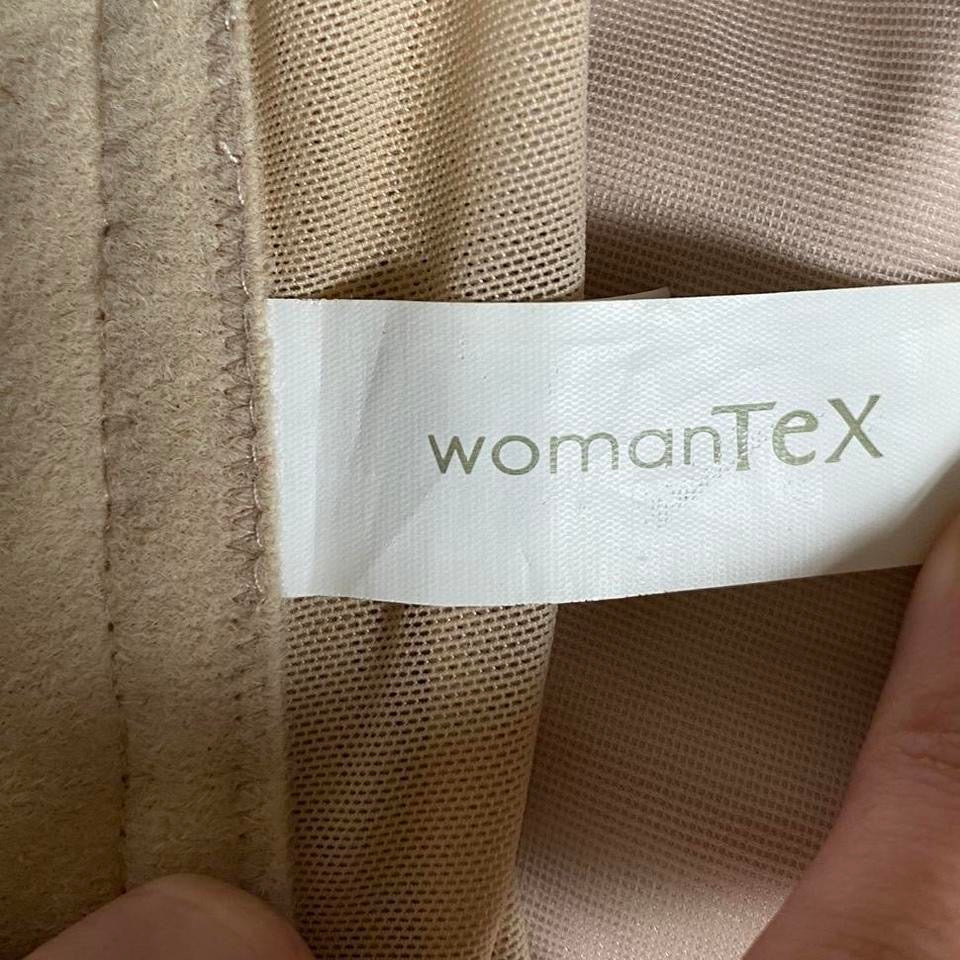 Beige satin sheer corset UK 32B