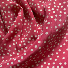Load image into Gallery viewer, Laura Ashley pink polka dot maxi skirt UK 12
