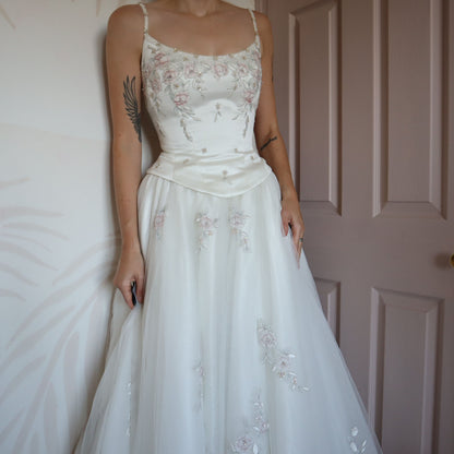 Benjamin Roberts fit & flare wedding dress UK 10-12