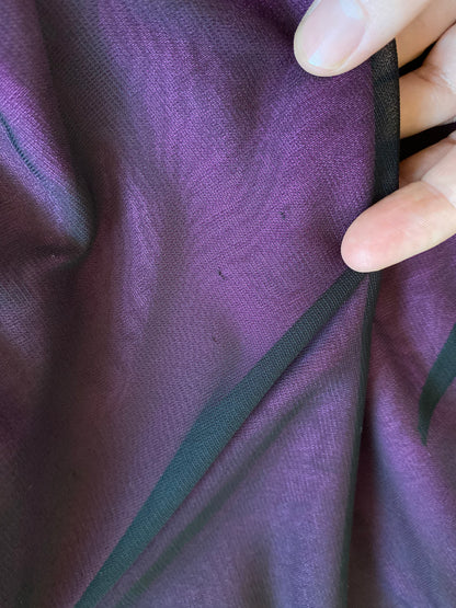 After Six purple stretch evening gown UK 10