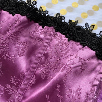 Frederick’s of Hollywood purple corset UK 10