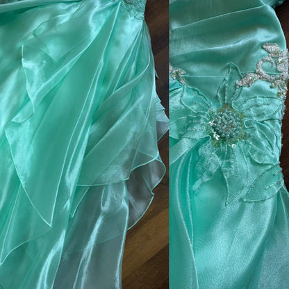 Sapphire a-line prom dress uk 8