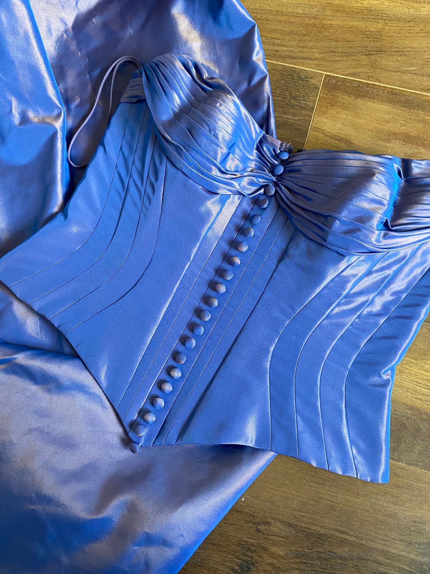 90s John Charles 2 piece corset & skirt set UK 10-12