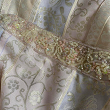 Load image into Gallery viewer, Cream Zum Zum strapless fishtail evening gown UK 8
