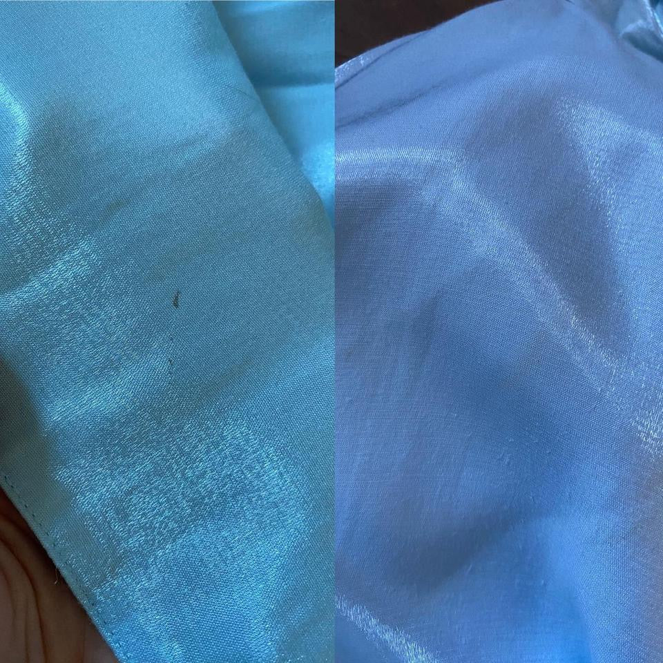 Ice blue Dynasty 3-piece prom set uk 8