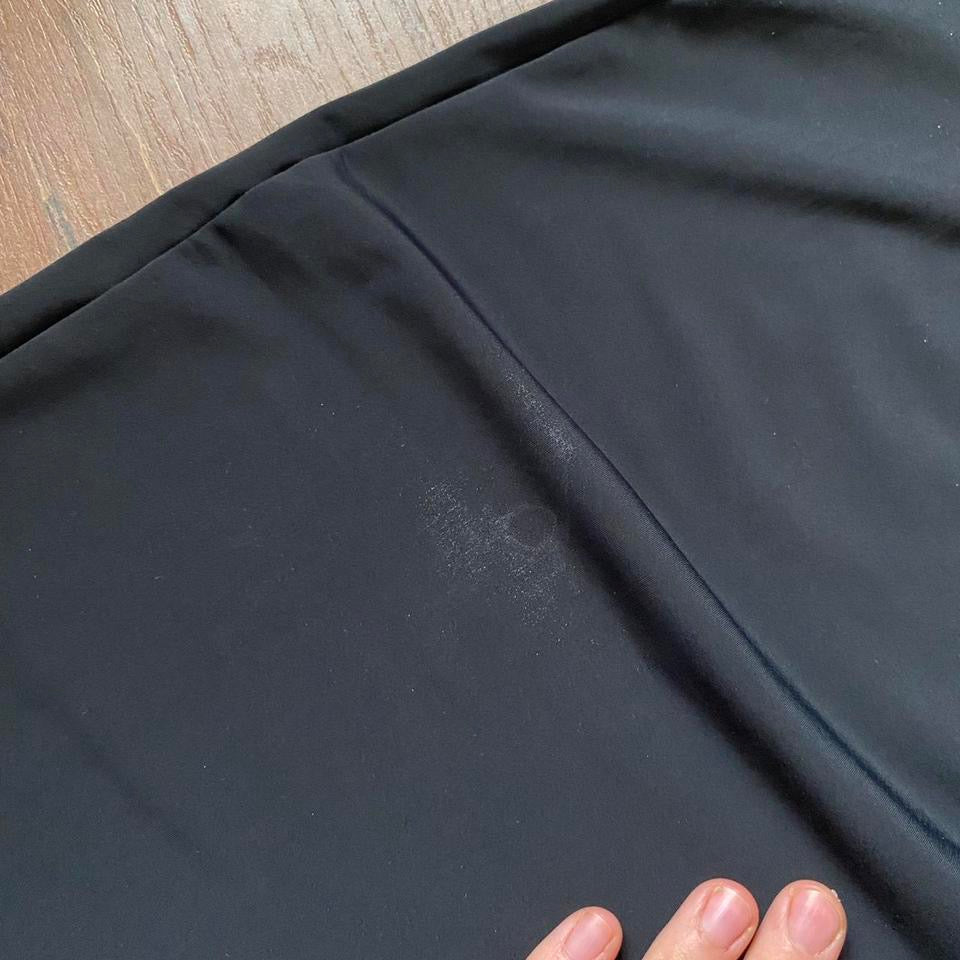 Nick Coleman black stretch open back dress uk 10