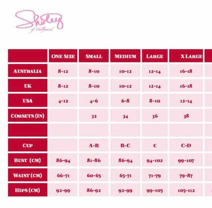 Shirley of Hollywood pink lace up corset UK 36C