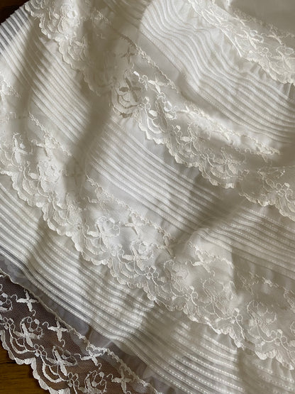 Vintage  Berkertex Bride 70s wedding dress uk 6-8