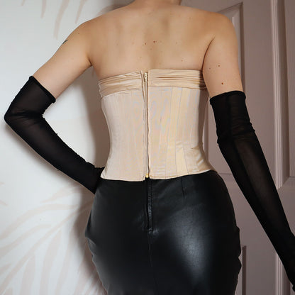 John Charles beige corset UK 8