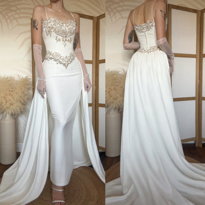 Ivory 3-piece Amanda Wyatt wedding dress set uk 10
