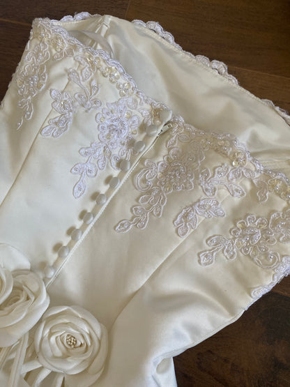 Sincerity Bridal ivory a-line wedding dress uk 6-8