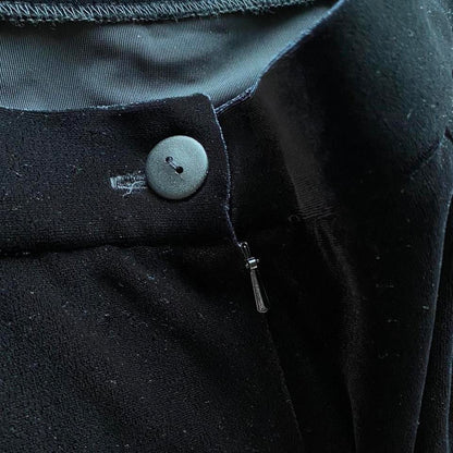 Black Dusk velvet maxi skirt size UK 10