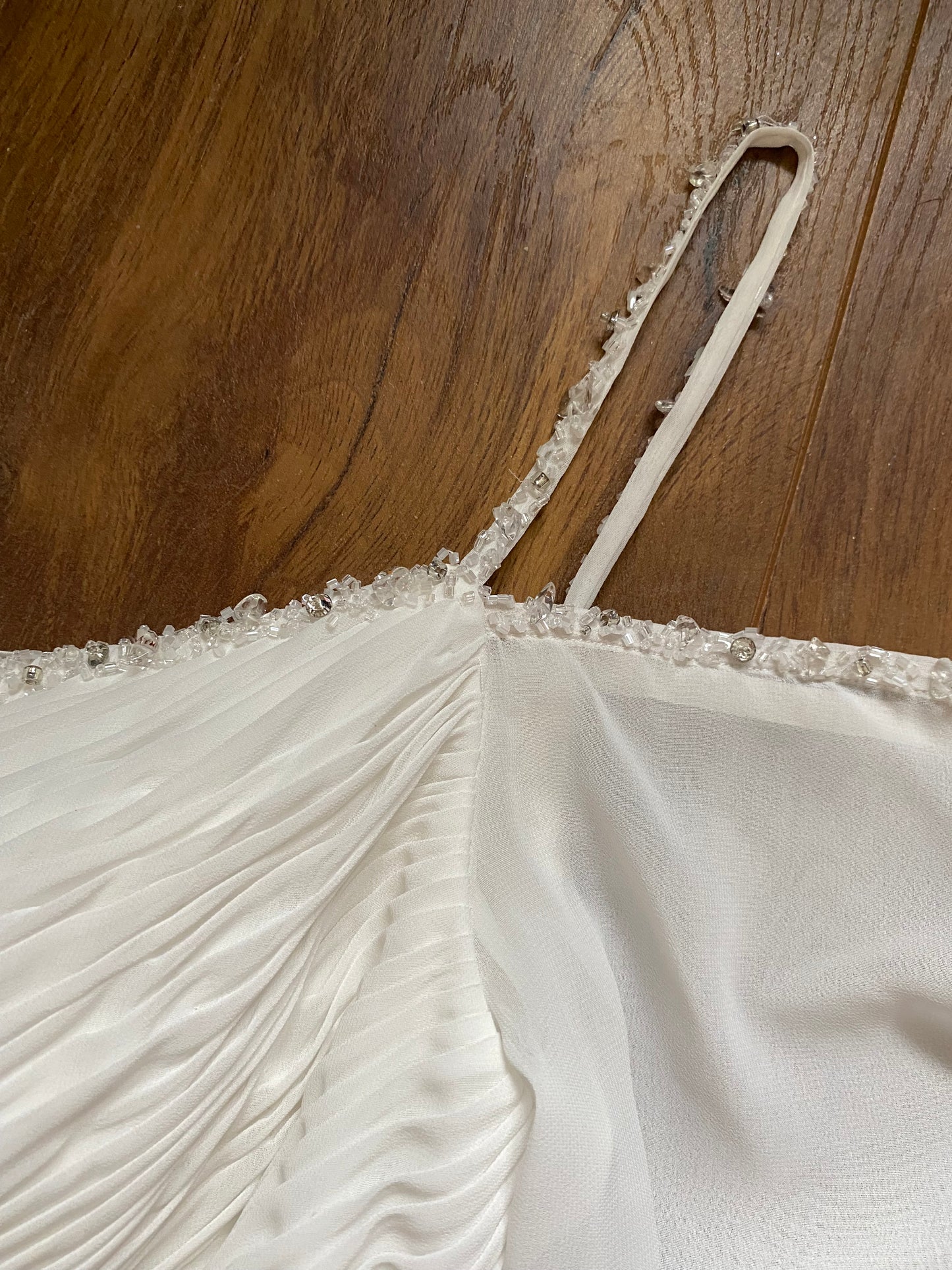 Victoria Jane white long sleeve wedding dress UK 10-12