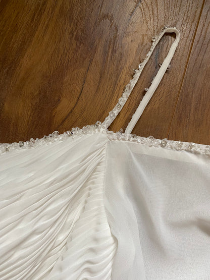 Victoria Jane white long sleeve wedding dress UK 10-12