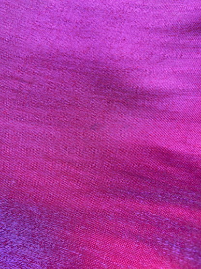 Debut iridescent pink dress & shawl UK 10