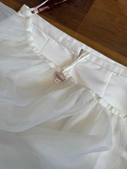 Veromia 3-piece corset, skirt & detachable train uk 10-12