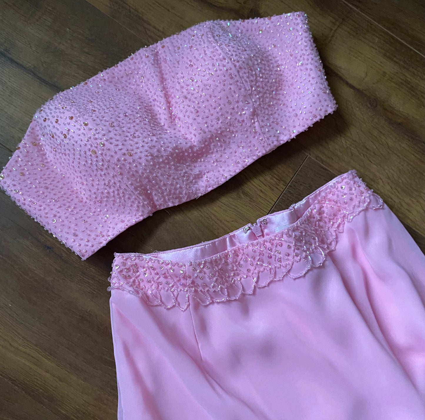 Pink Alyce Designs 3-piece evening set uk 8