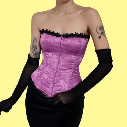 Frederick’s of Hollywood purple corset UK 10