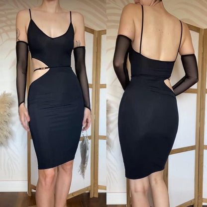 Nick Coleman cut out bodycon mini dress uk 8